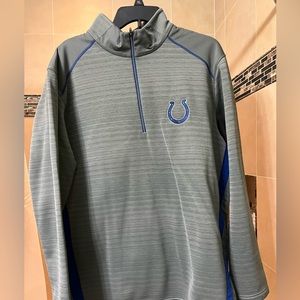Indianapolis Colts half-zip mens XL